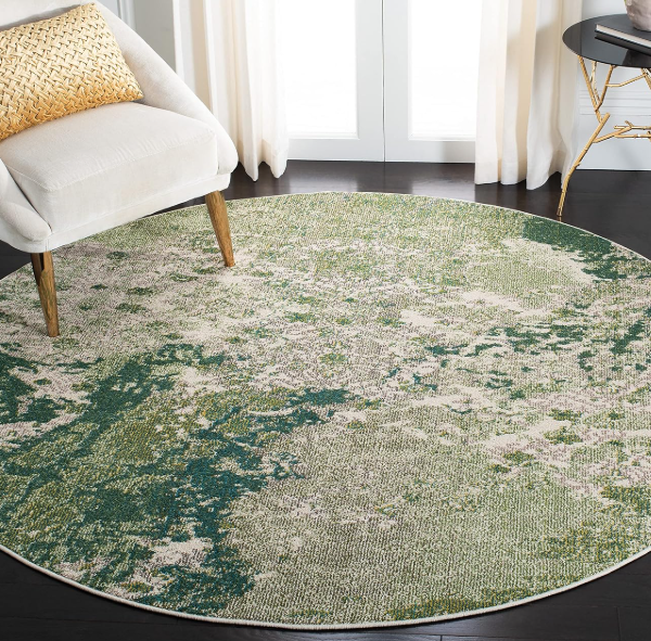 Modern Abstract Rug: Non-Shedding, Easy To Clean, Non-Slip
