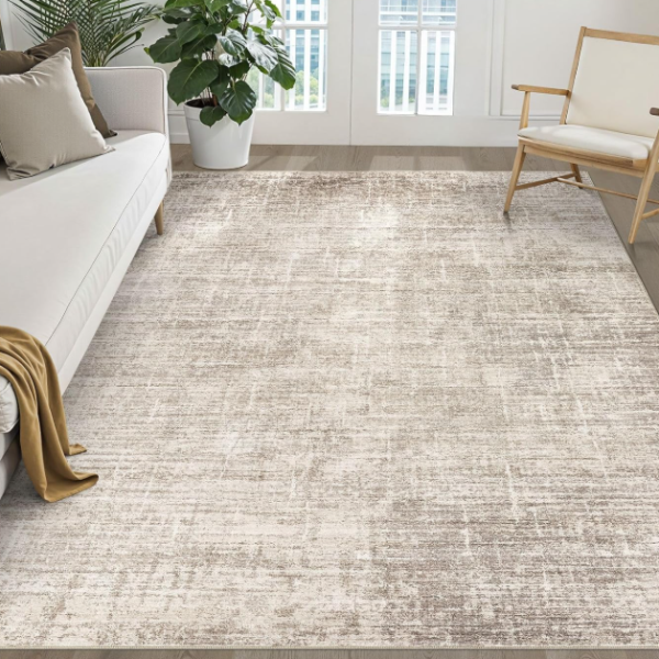 Abstract Modern Rug: Non-Slip, Soft, Stain-Resistant