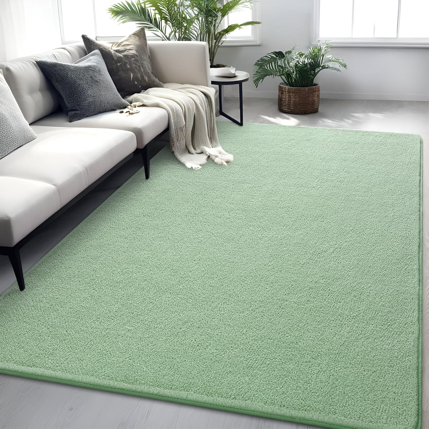 Memory Foam Rug: Washable, Non-Slip, Minimalist